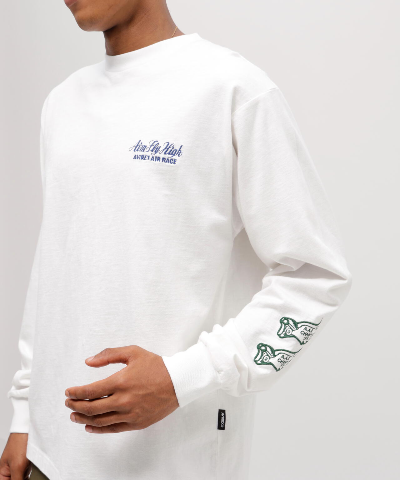 《A.A.R.C》TIGER CHAMPS SLUB L/S T-SHIRT