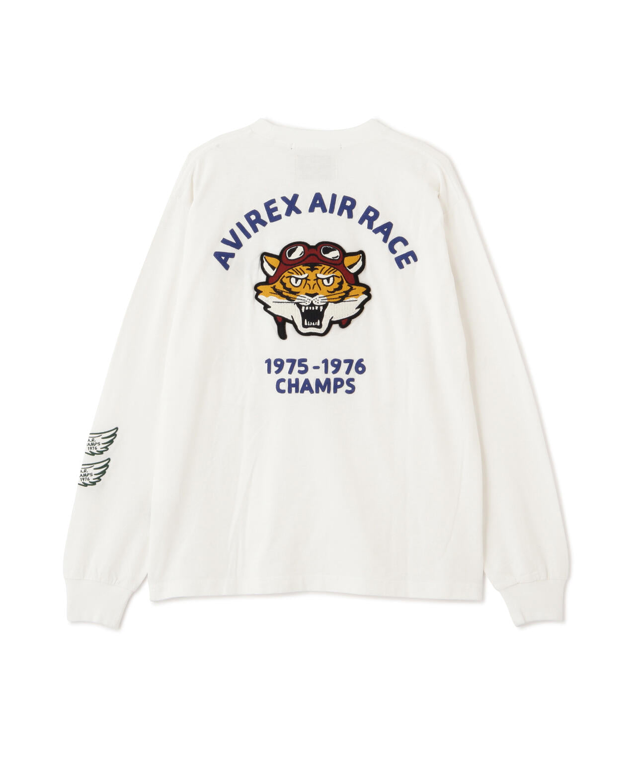 《A.A.R.C》TIGER CHAMPS SLUB L/S T-SHIRT