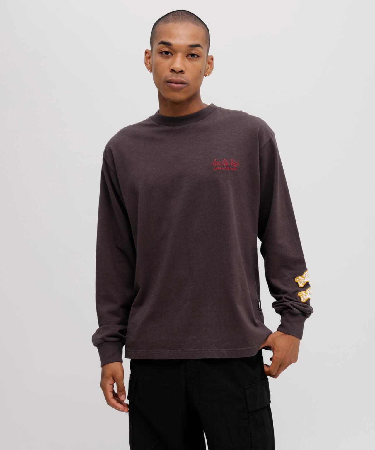 《A.A.R.C》TIGER CHAMPS SLUB L/S T-SHIRT