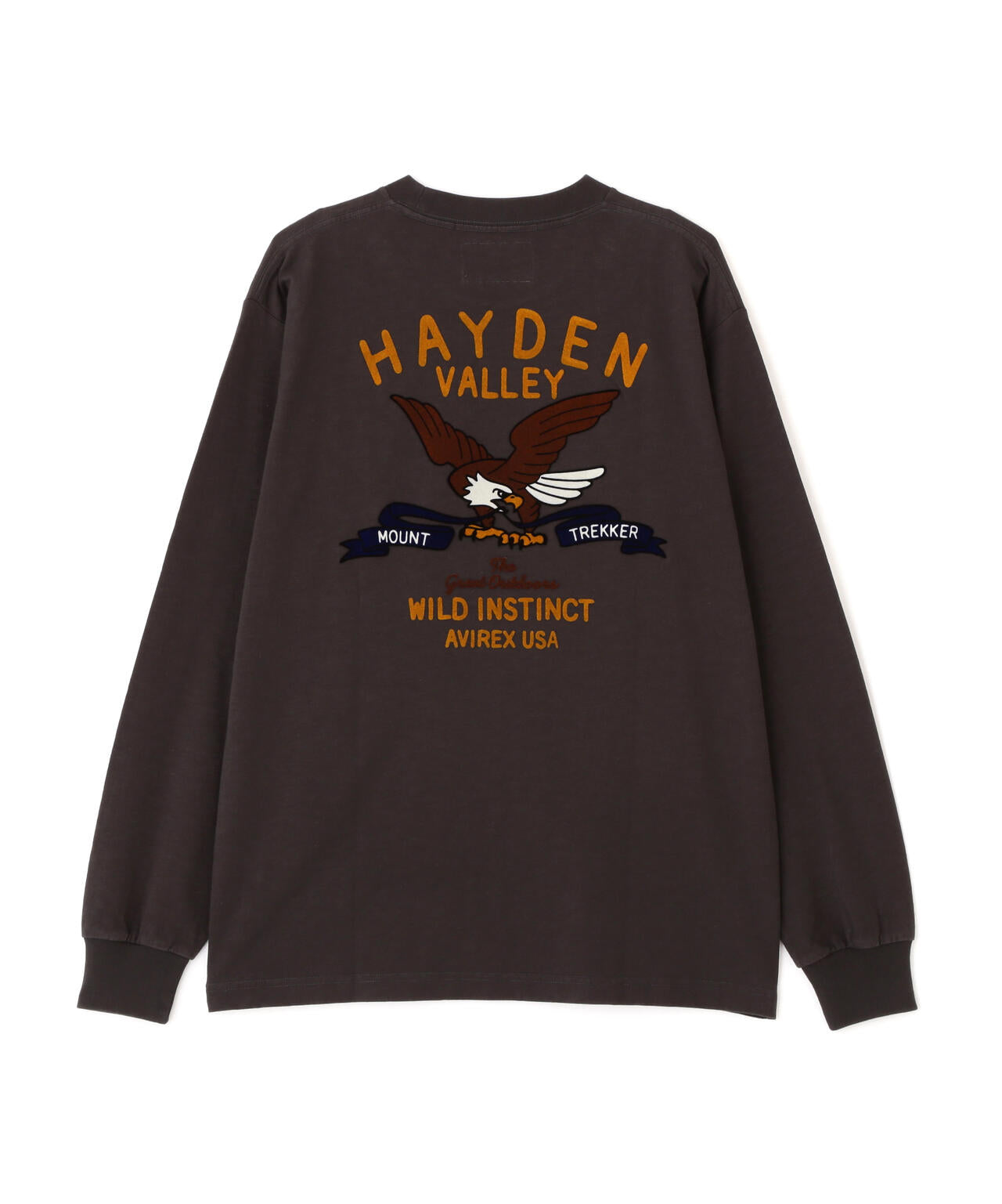 H.V. EAGLE SLUB L/S T-SHIRT
