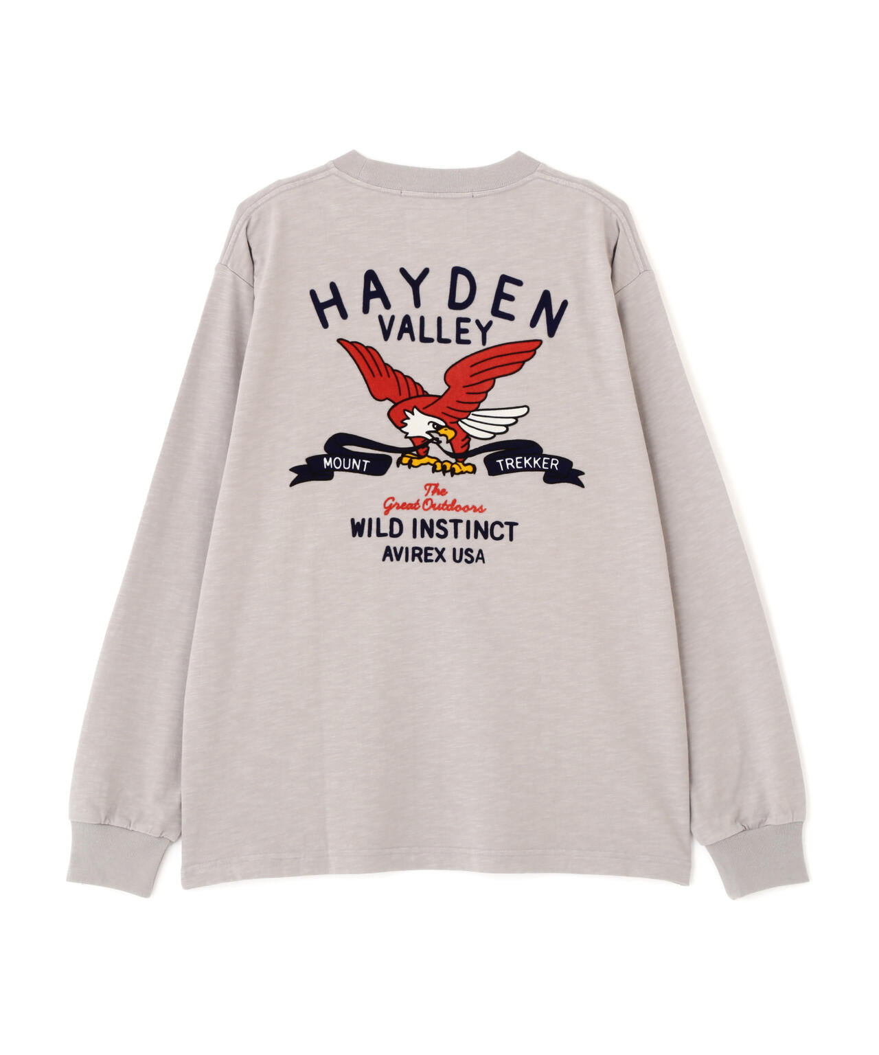 H.V. EAGLE SLUB L/S T-SHIRT