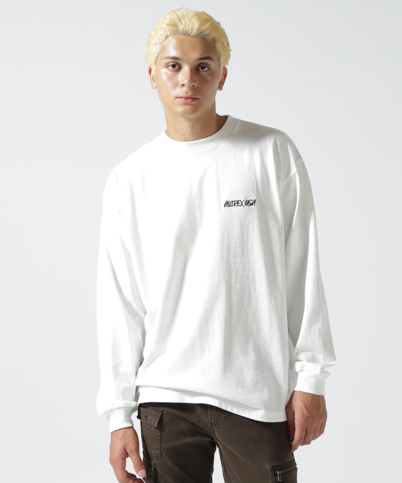 《直営店限定》GRAFFITI EMBROIDERY L/S T-SHIRT