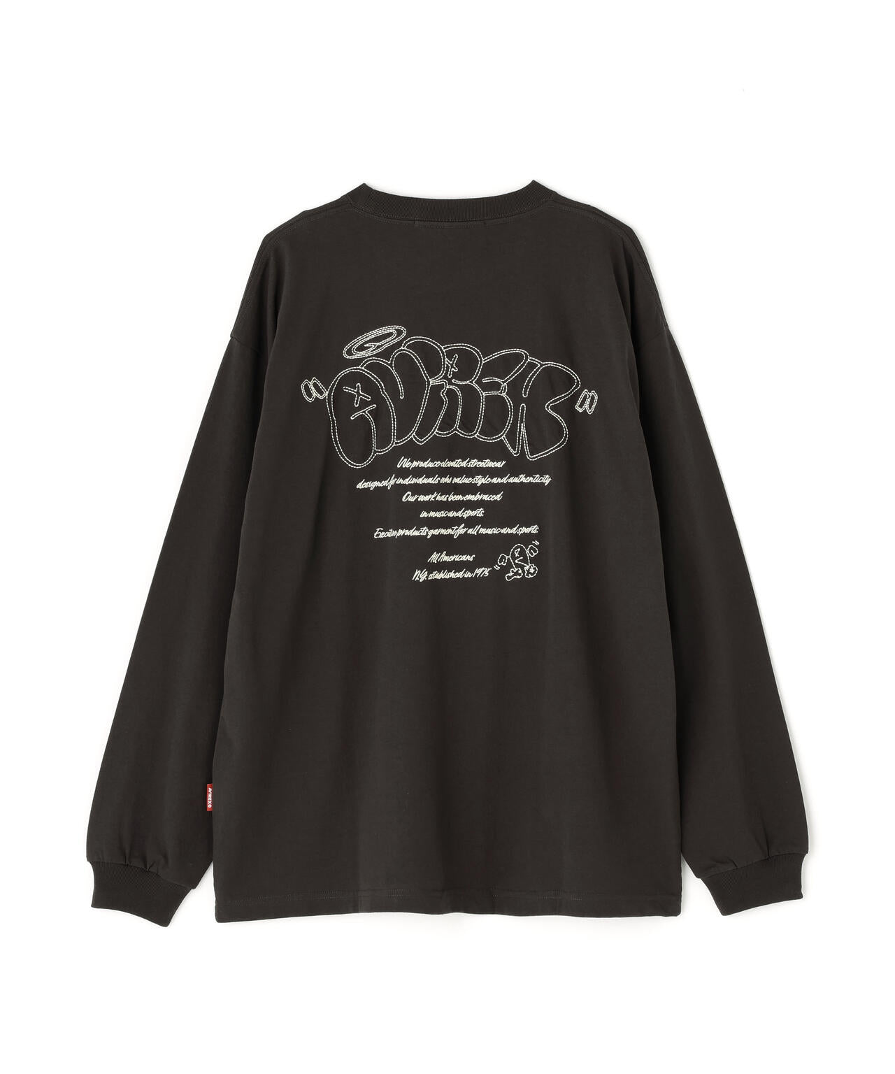 《直営店限定》GRAFFITI EMBROIDERY L/S T-SHIRT