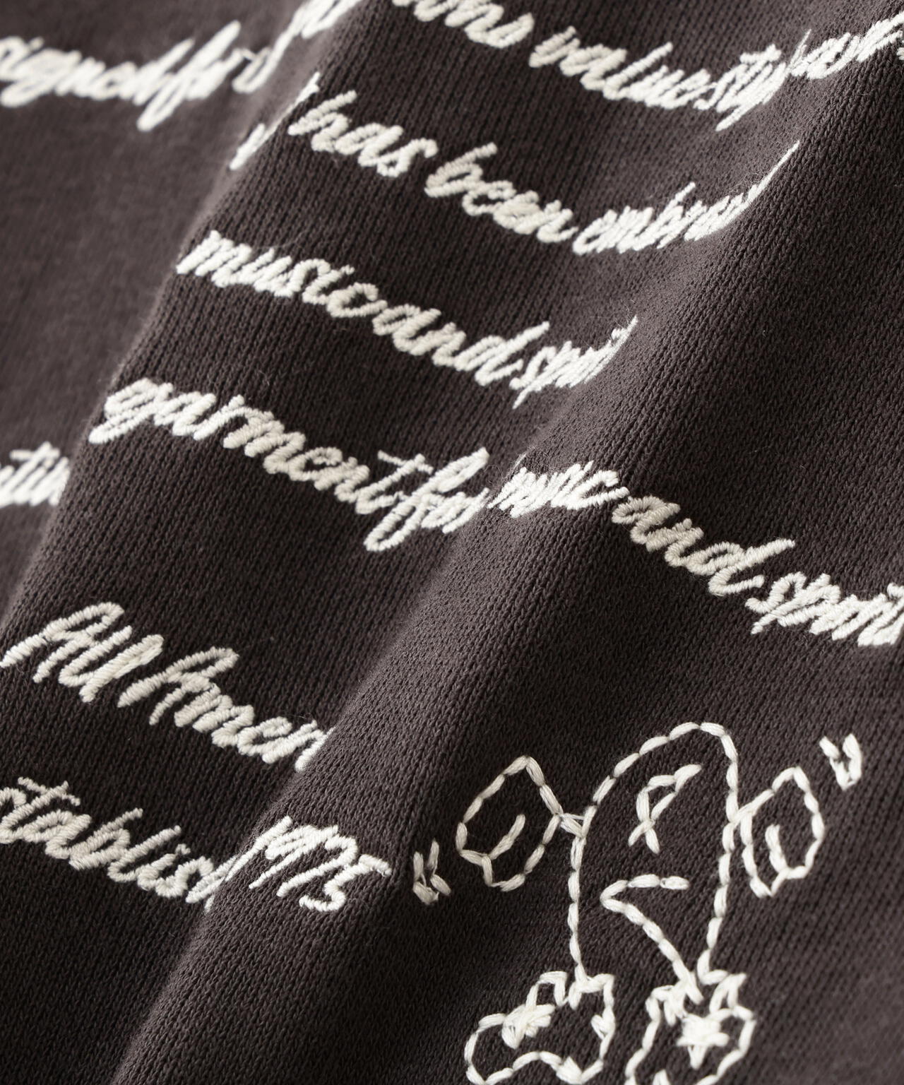 《直営店限定》GRAFFITI HALF ZIP SWEAT