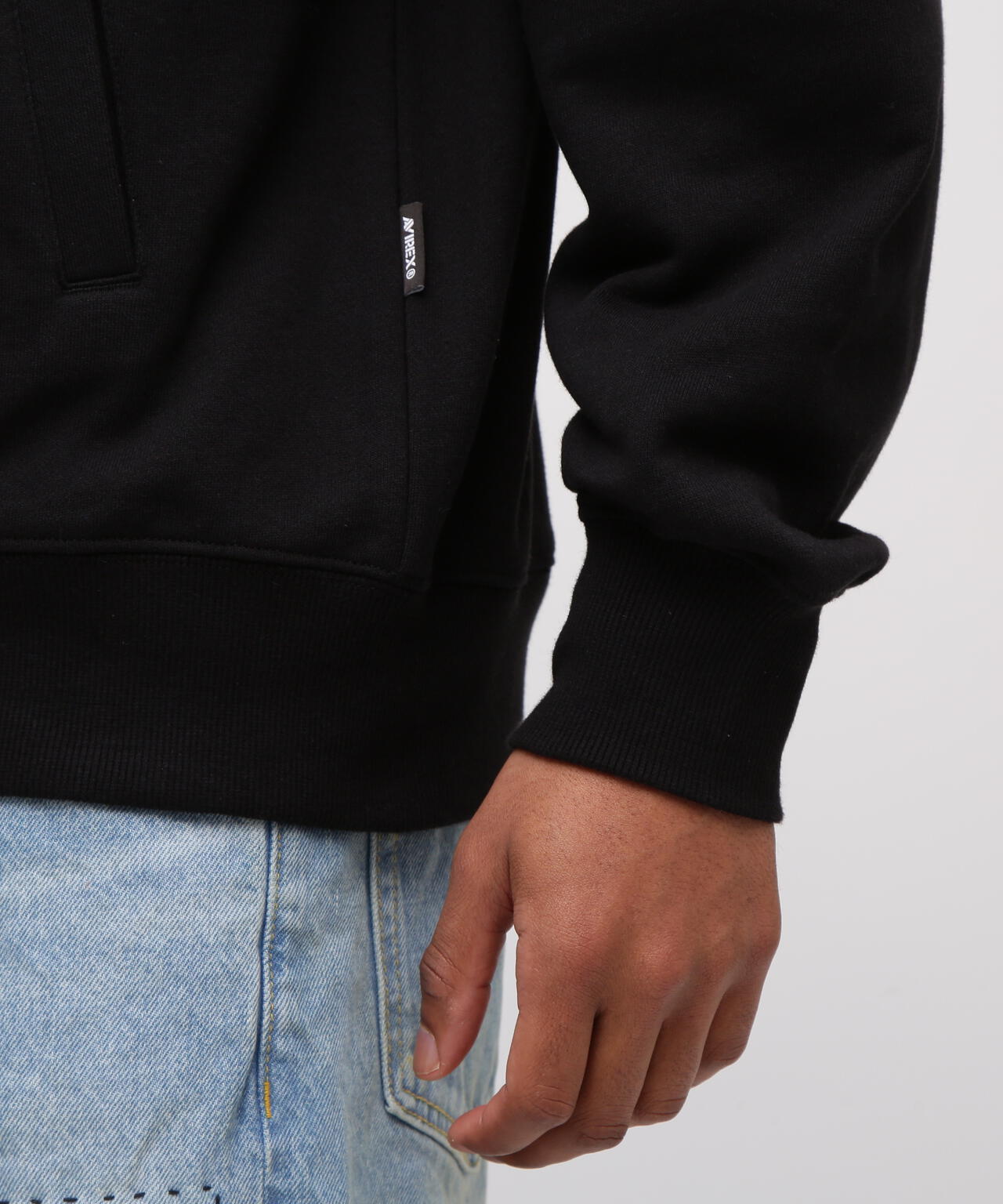 《直営店限定》CAMP LEJEUNE PATCHED STAND ZIP SWEAT