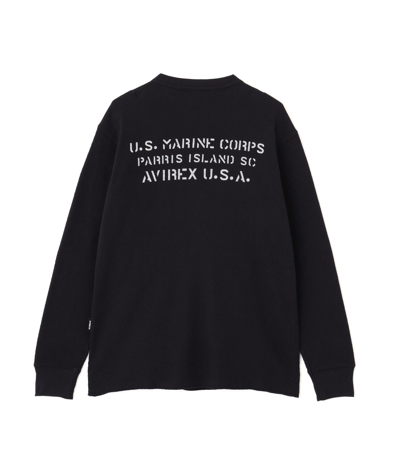 《WEB&DEPOT限定》STENCIL HONEYCOMB WAFFLE L/S T-SHIRT