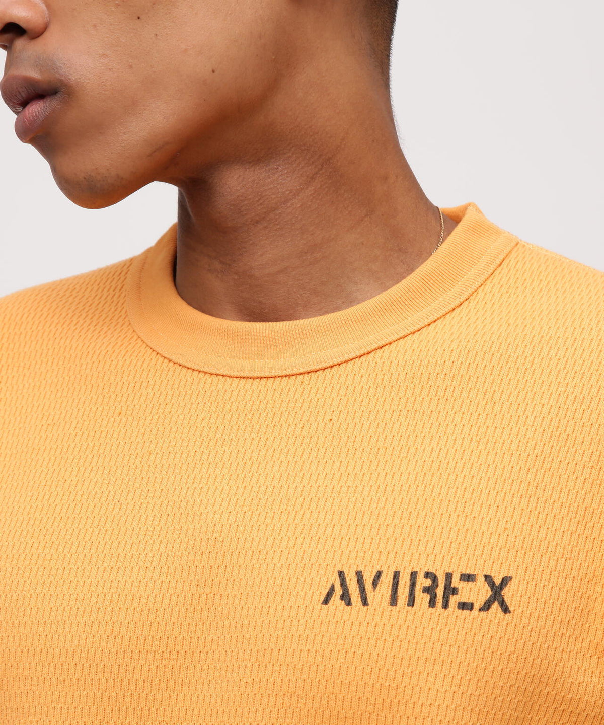 《WEB&DEPOT限定》STENCIL HONEYCOMB WAFFLE L/S T-SHIRT
