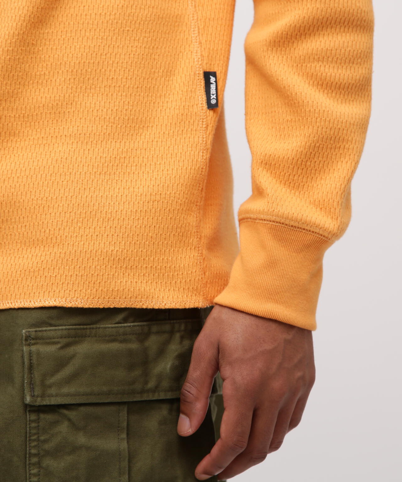 《WEB&DEPOT限定》STENCIL HONEYCOMB WAFFLE L/S T-SHIRT