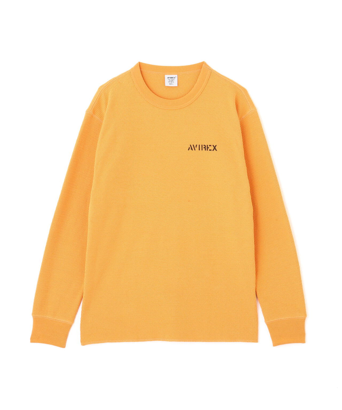 《WEB&DEPOT限定》STENCIL HONEYCOMB WAFFLE L/S T-SHIRT