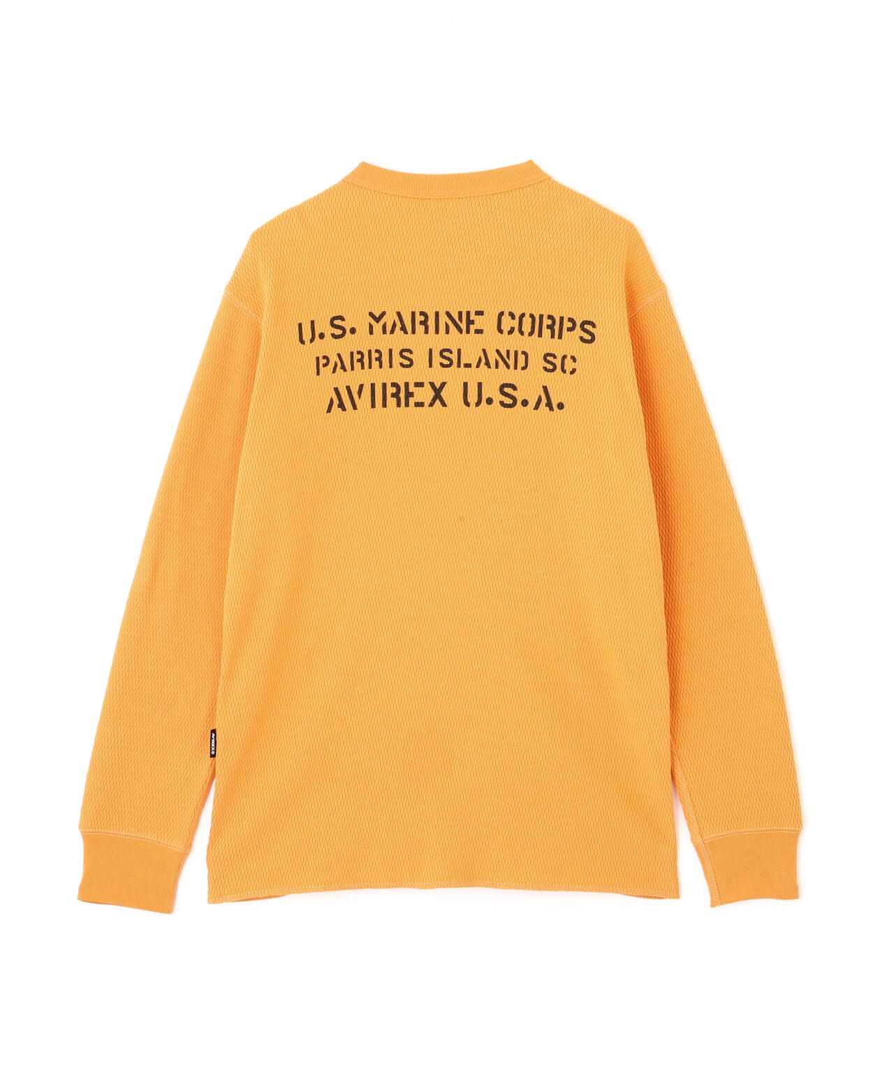 《WEB&DEPOT限定》STENCIL HONEYCOMB WAFFLE L/S T-SHIRT