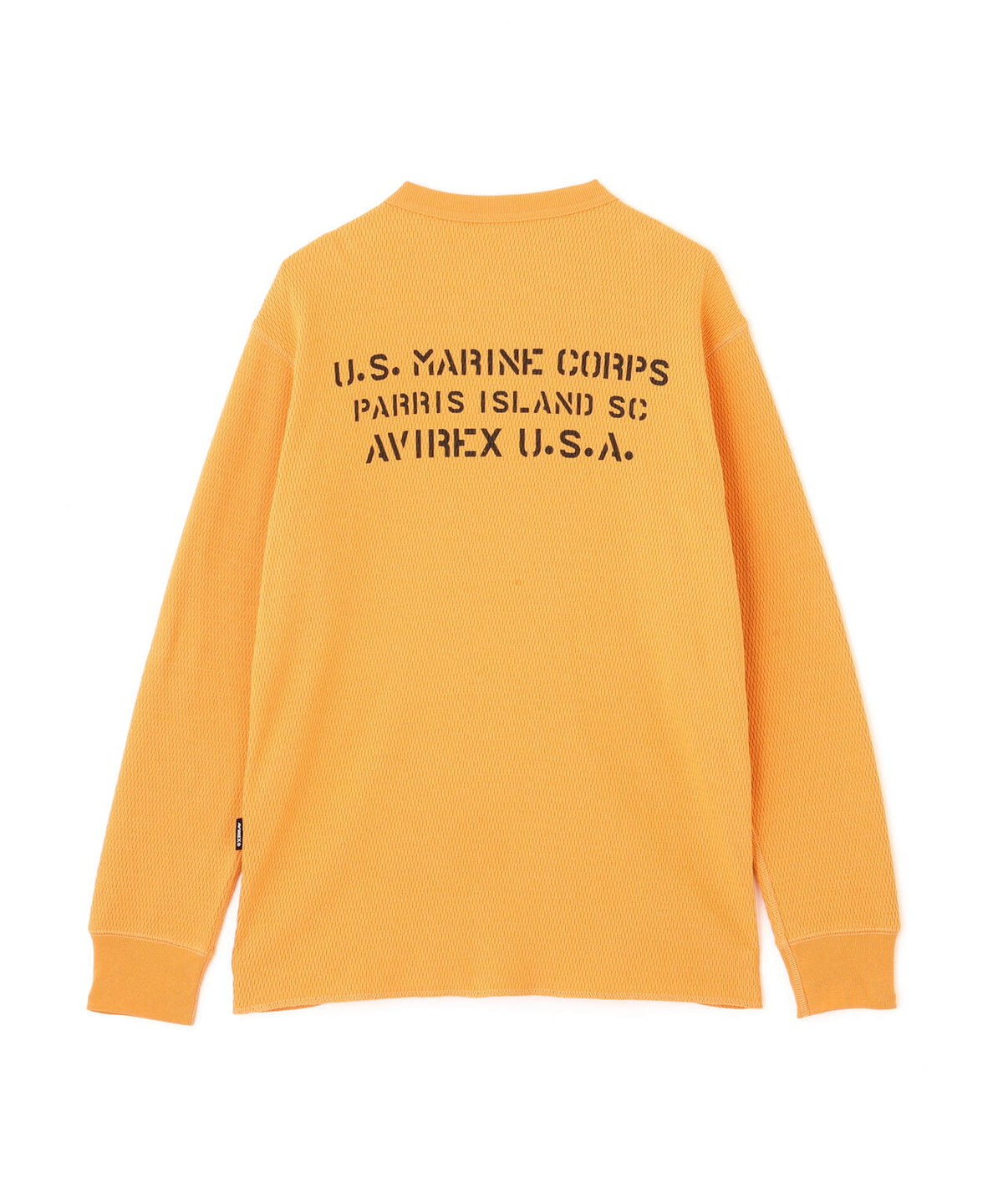 《WEB&DEPOT限定》STENCIL HONEYCOMB WAFFLE L/S T-SHIRT