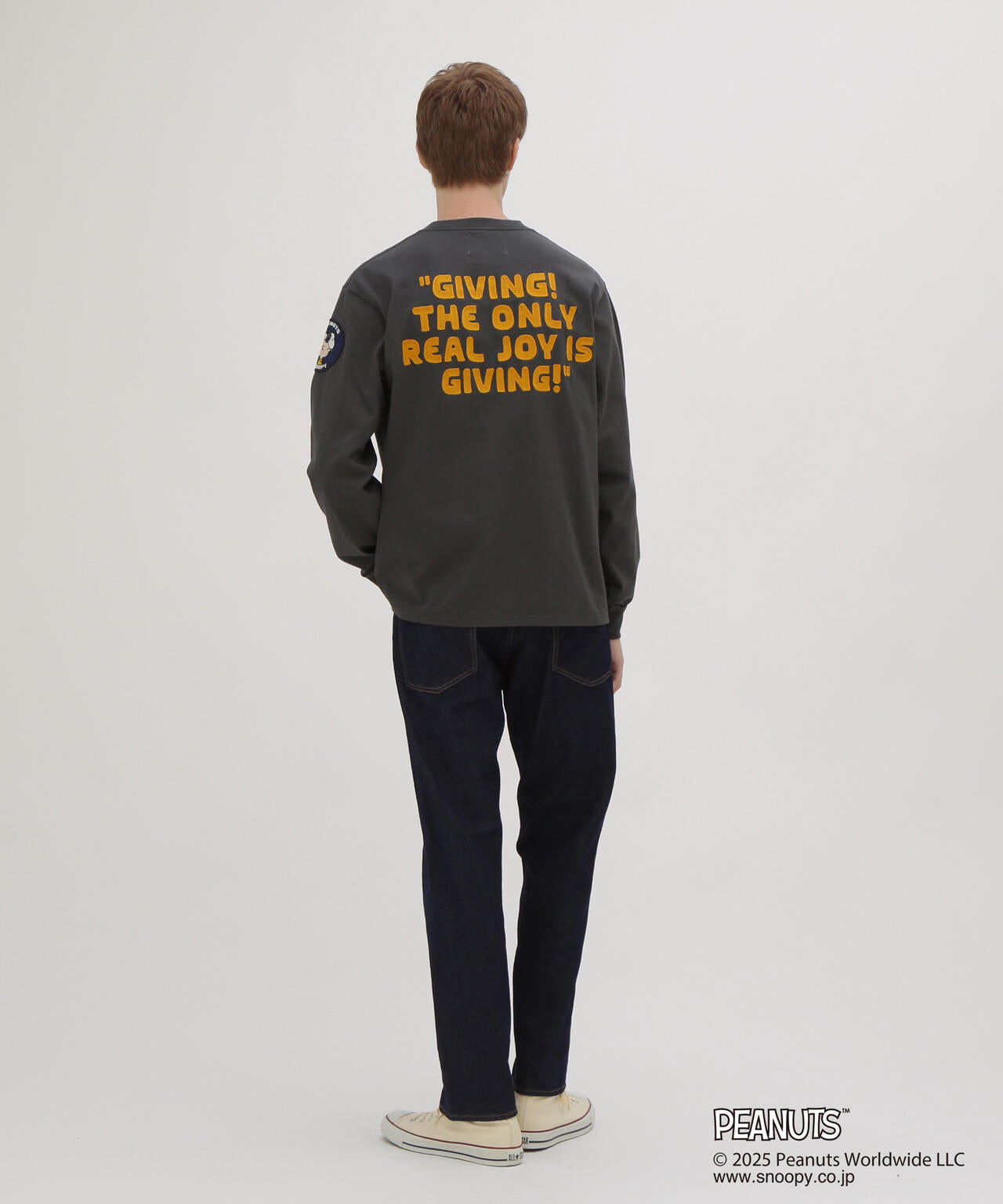 《AVIREX × PEANUTS》LONGSLEEVE T-SHIRT