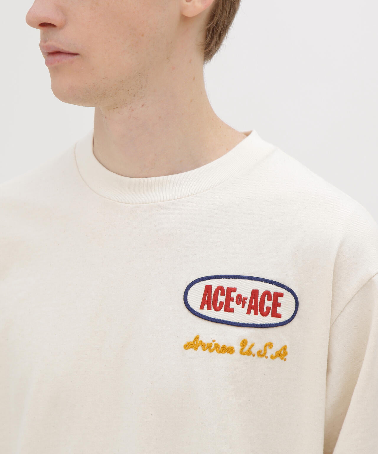 《AVIREX × PEANUTS》LONGSLEEVE T-SHIRT