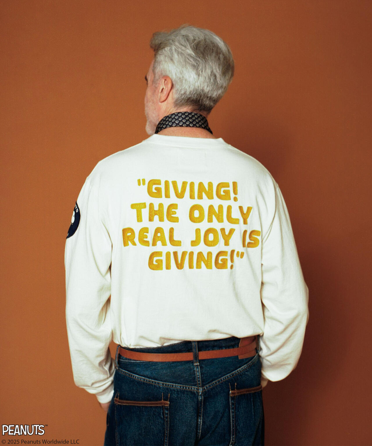 《AVIREX × PEANUTS》LONGSLEEVE T-SHIRT