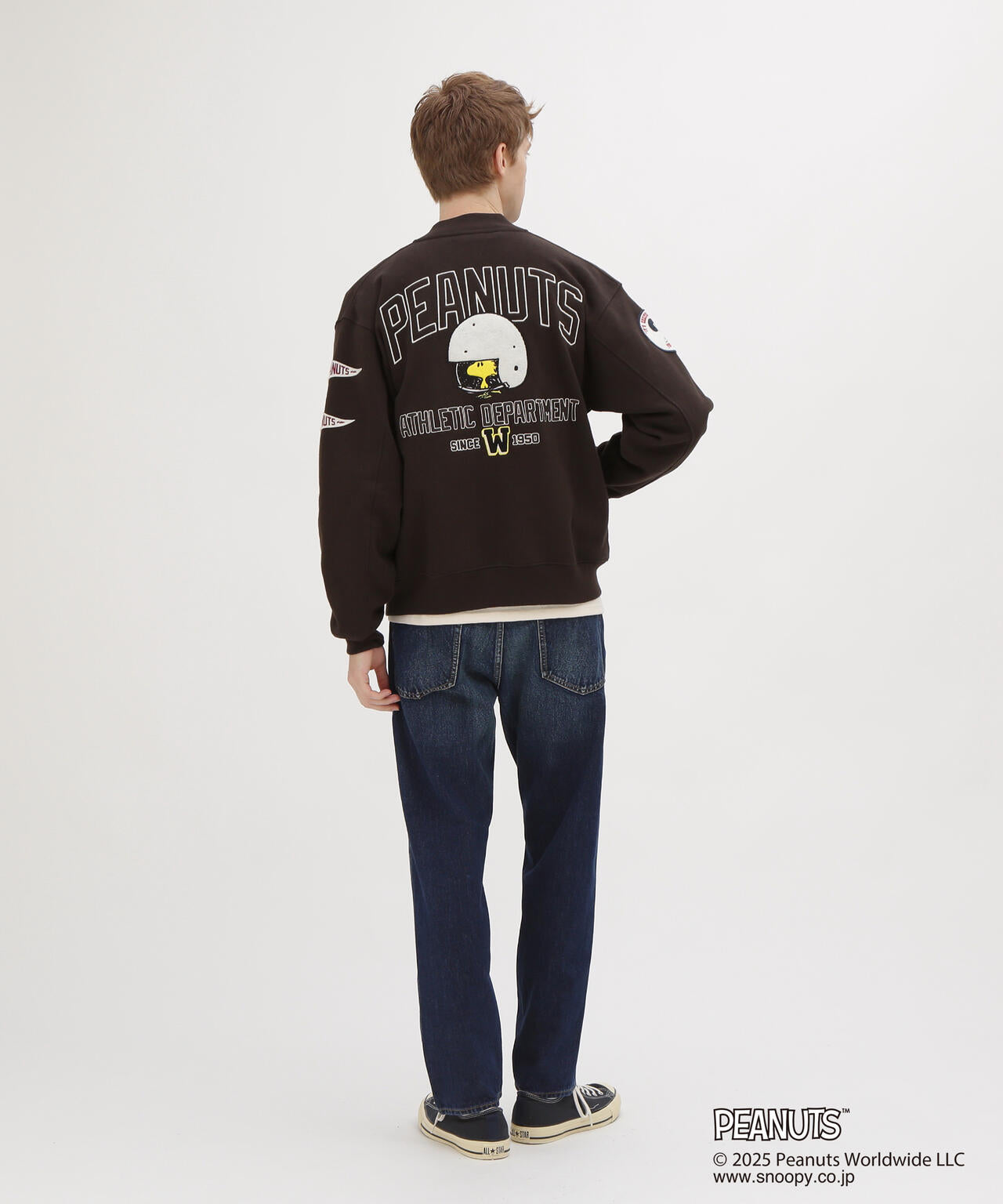 《AVIREX × PEANUTS》SWEAT CARDIGAN