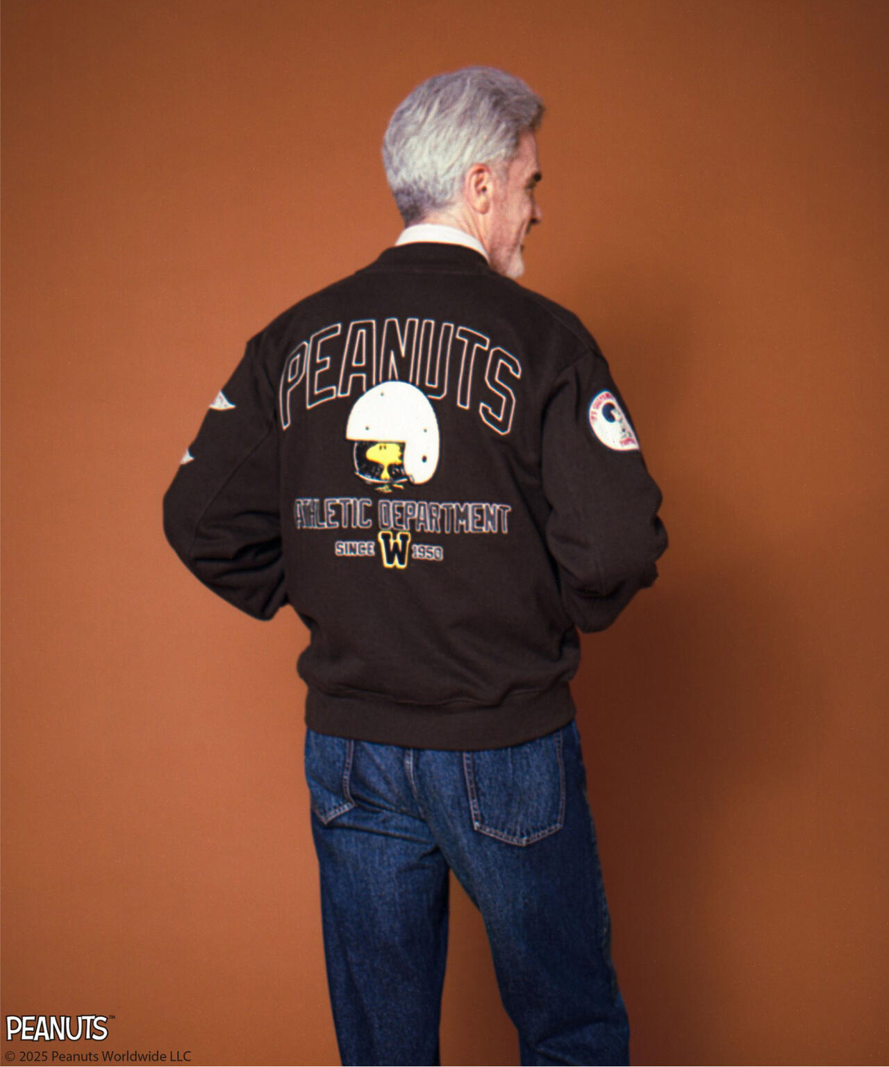 《AVIREX × PEANUTS》SWEAT CARDIGAN