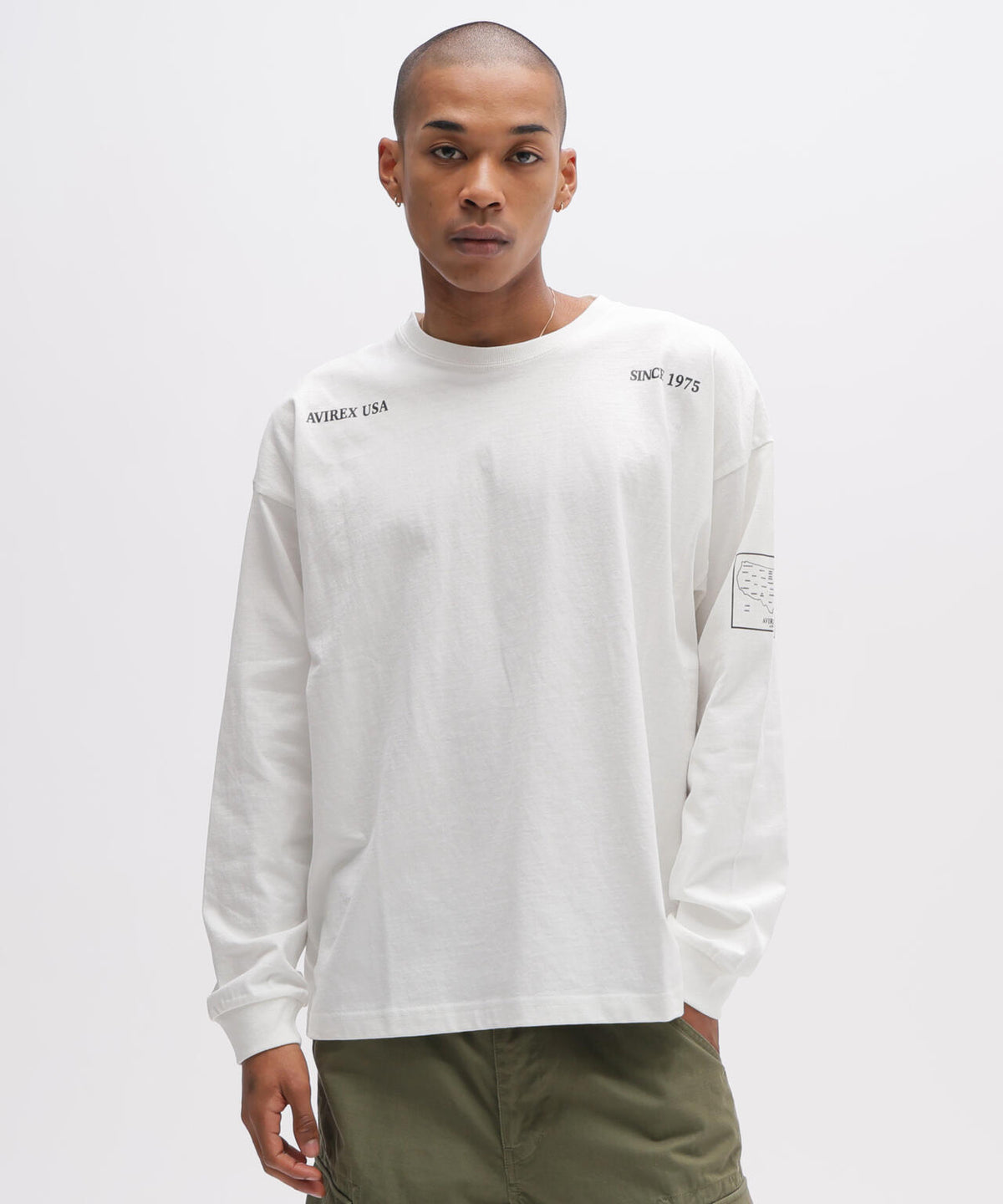 《WEB&DEPOT限定》STENCIL L/S T-SHIRT