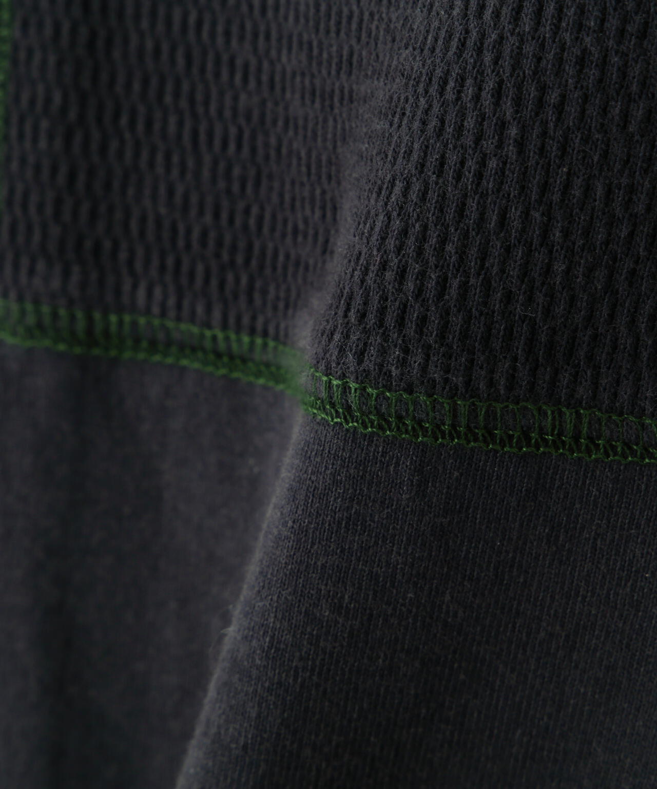 《WOMAN》3/4SLEEVE WAFFLE MIX T-SHIRT/ワッフルミックスTシャツ