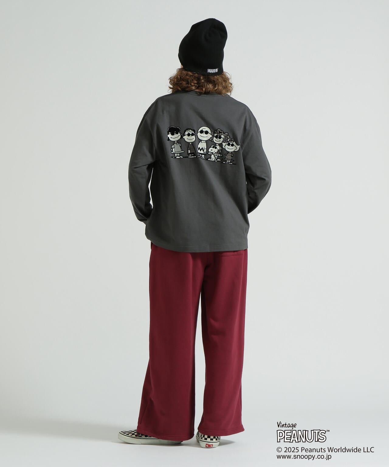 《AVIREX × PEANUTS》FLOKY LONGSLEEVE T-SHIRT / フロッキー 長袖Tシャツ / ピーナッツ / アヴ