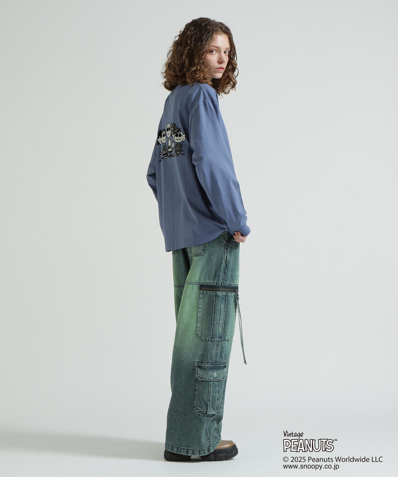 《AVIREX × PEANUTS》FLOKY LONGSLEEVE T-SHIRT / フロッキー 長袖Tシャツ / ピーナッツ / アヴ