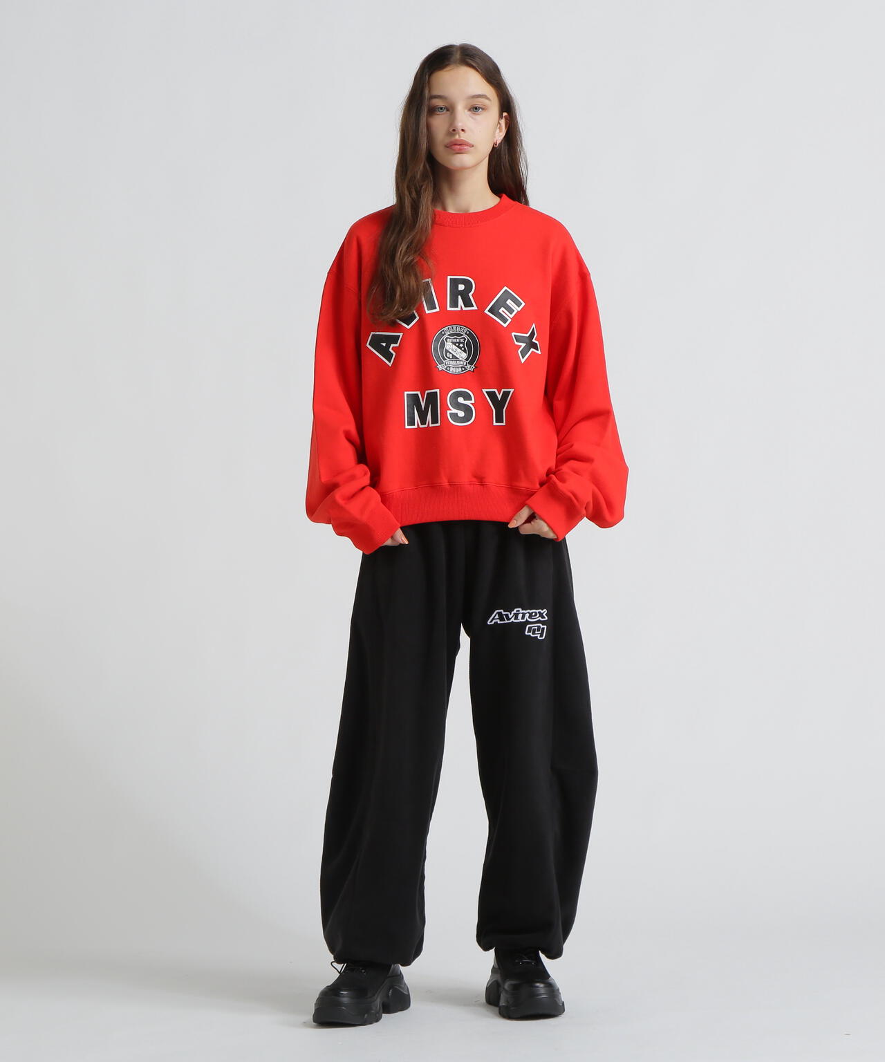 《AVIREX×MOUSSY》SWEAT