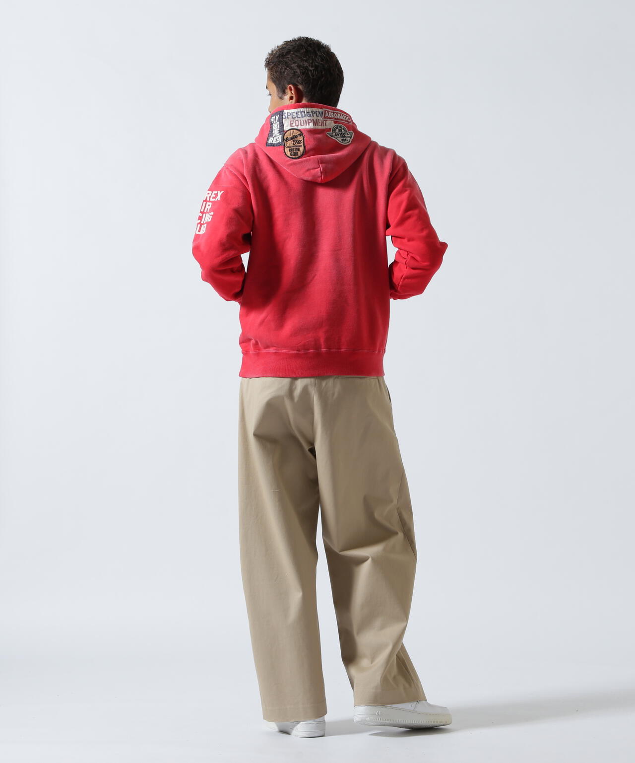 《A.A.R.C》PATCHED SWEAT HOODIE