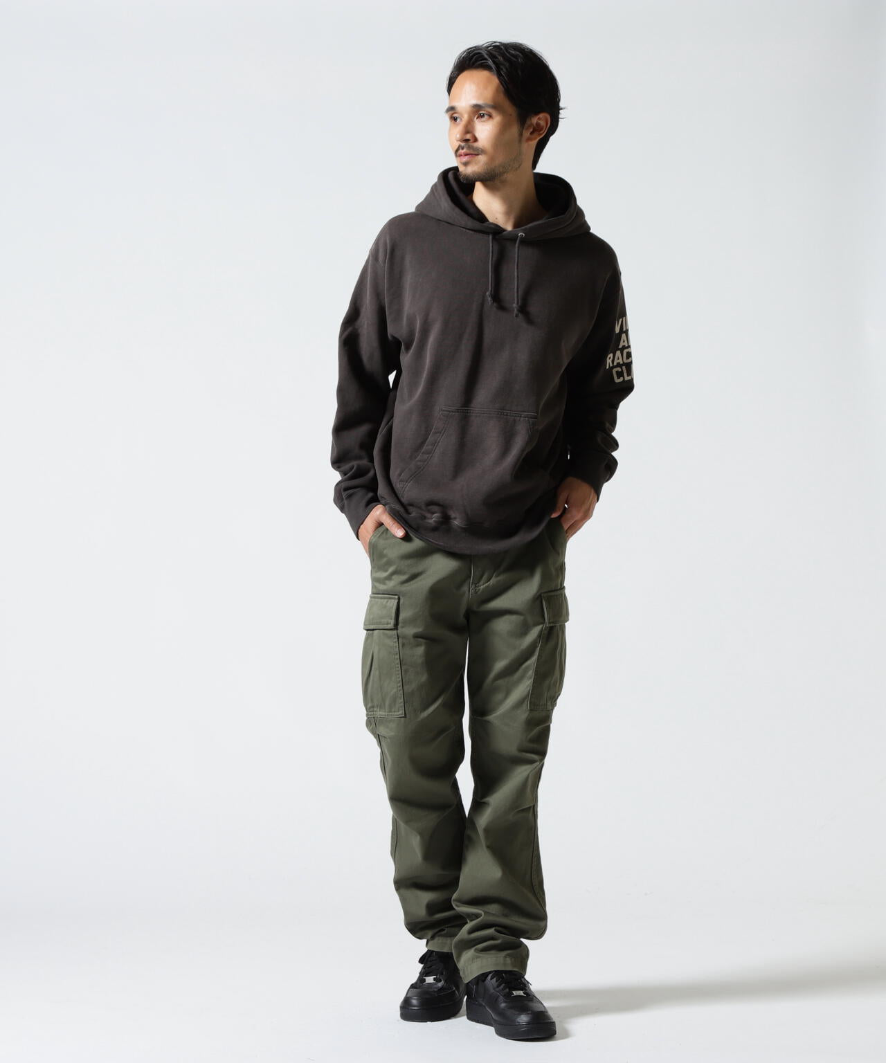 《A.A.R.C》PATCHED SWEAT HOODIE