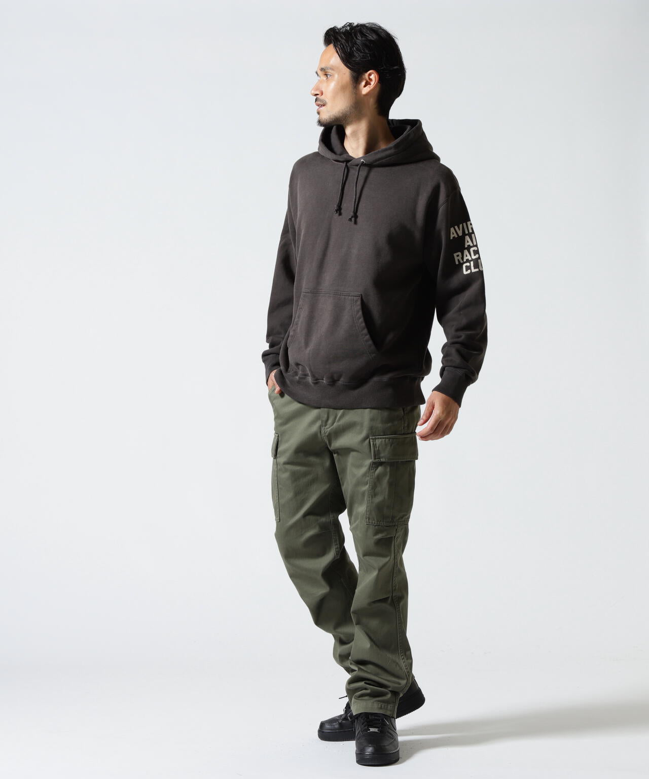 《A.A.R.C》PATCHED SWEAT HOODIE