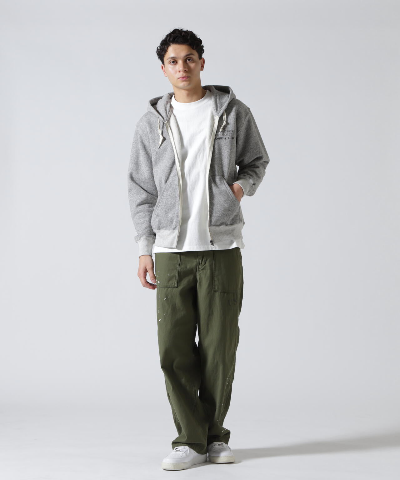 《VINTAGE LINE》VINTAGE ZIP UP PARKA