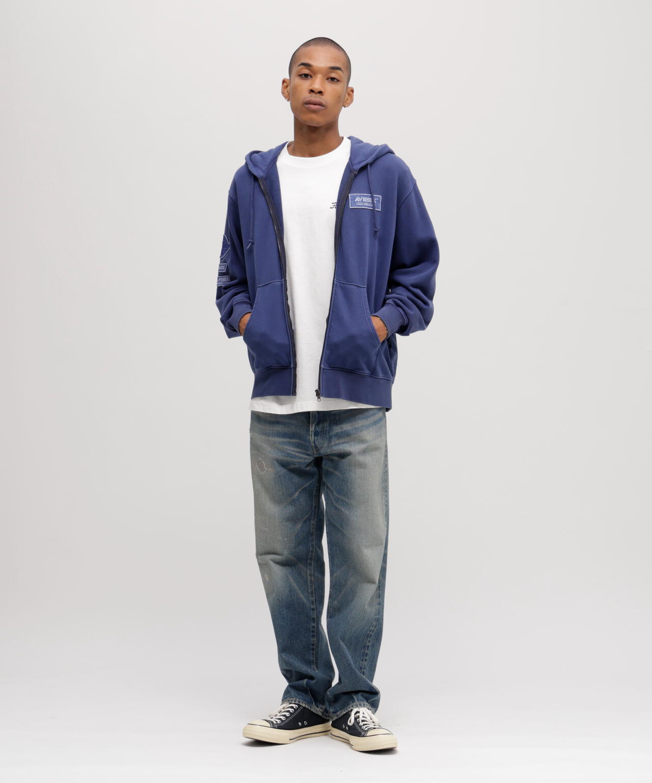 《50th Anniversary》FADE WASH ZIP UP PARKA