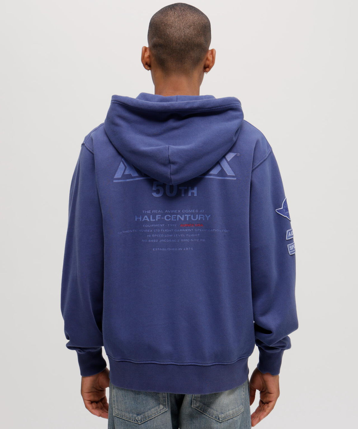 《50th Anniversary》FADE WASH ZIP UP PARKA