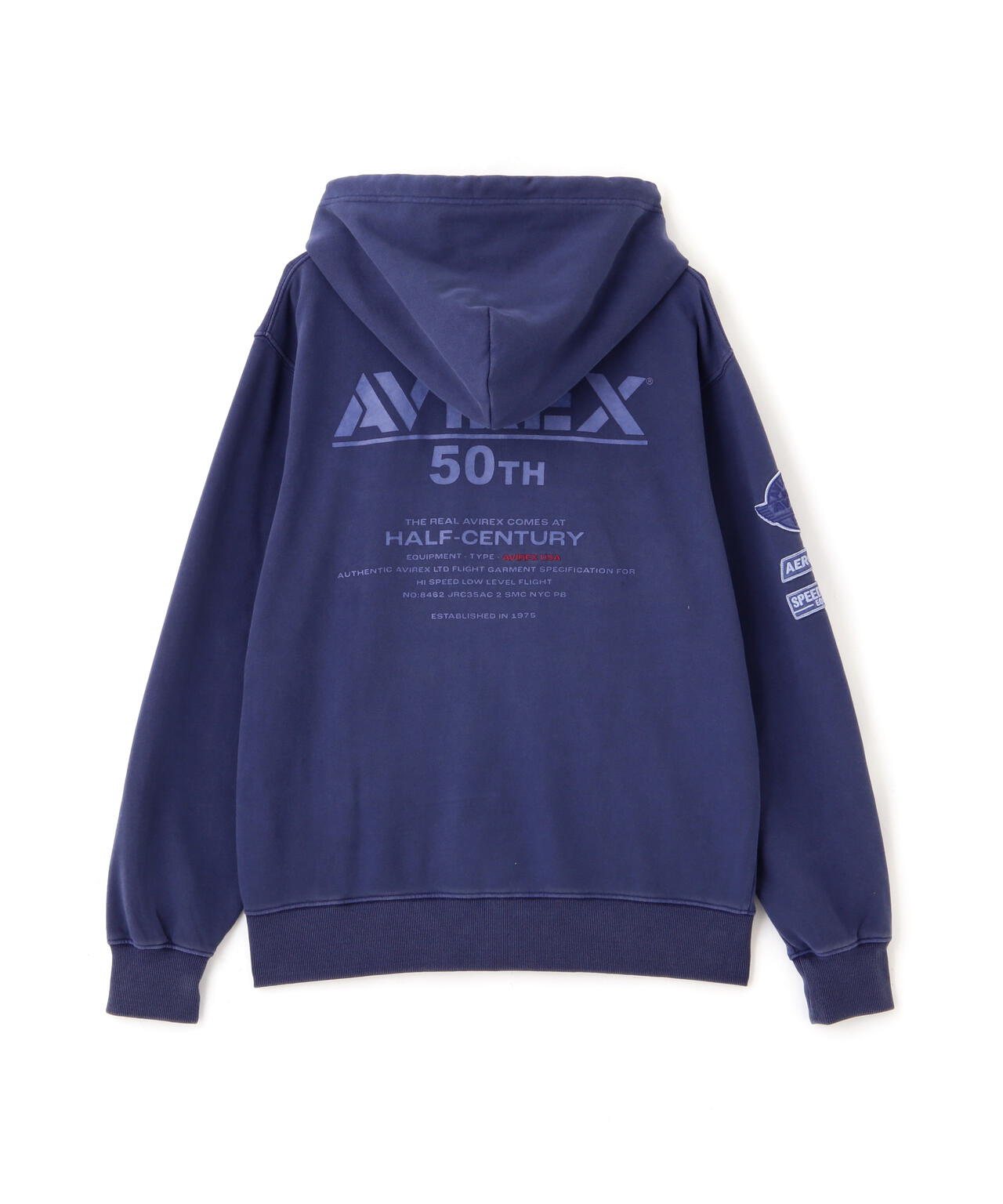 《50th Anniversary》FADE WASH ZIP UP PARKA