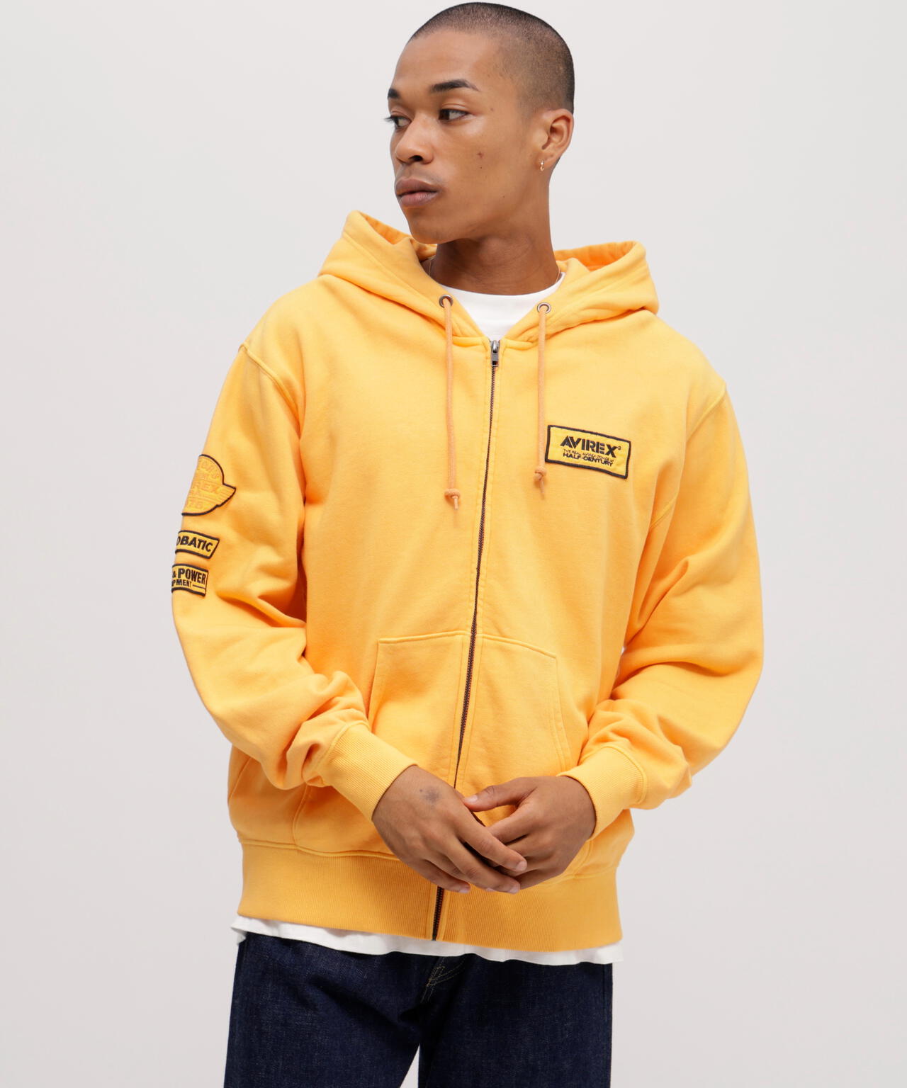 《50th Anniversary》FADE WASH ZIP UP PARKA