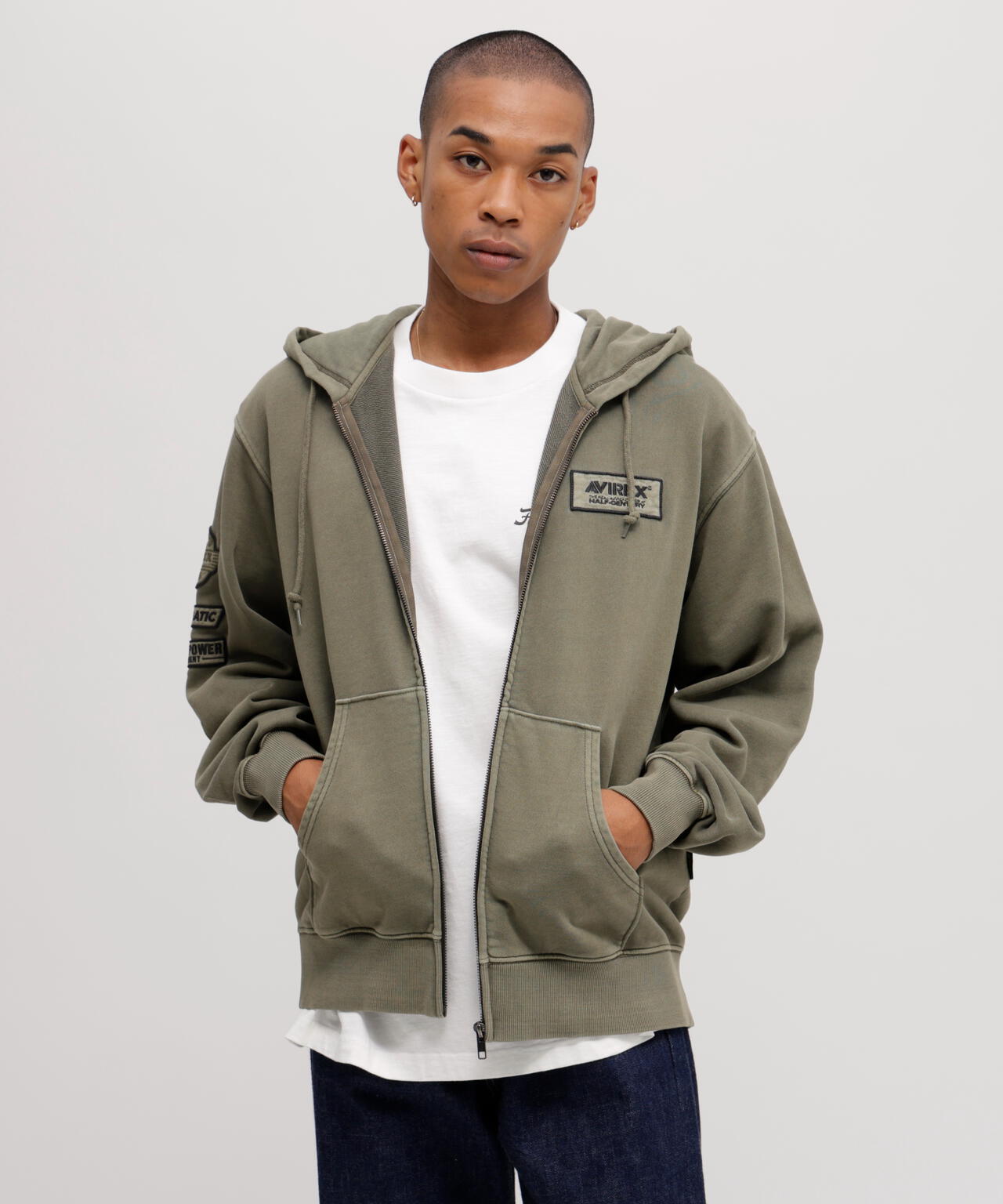 《50th Anniversary》FADE WASH ZIP UP PARKA