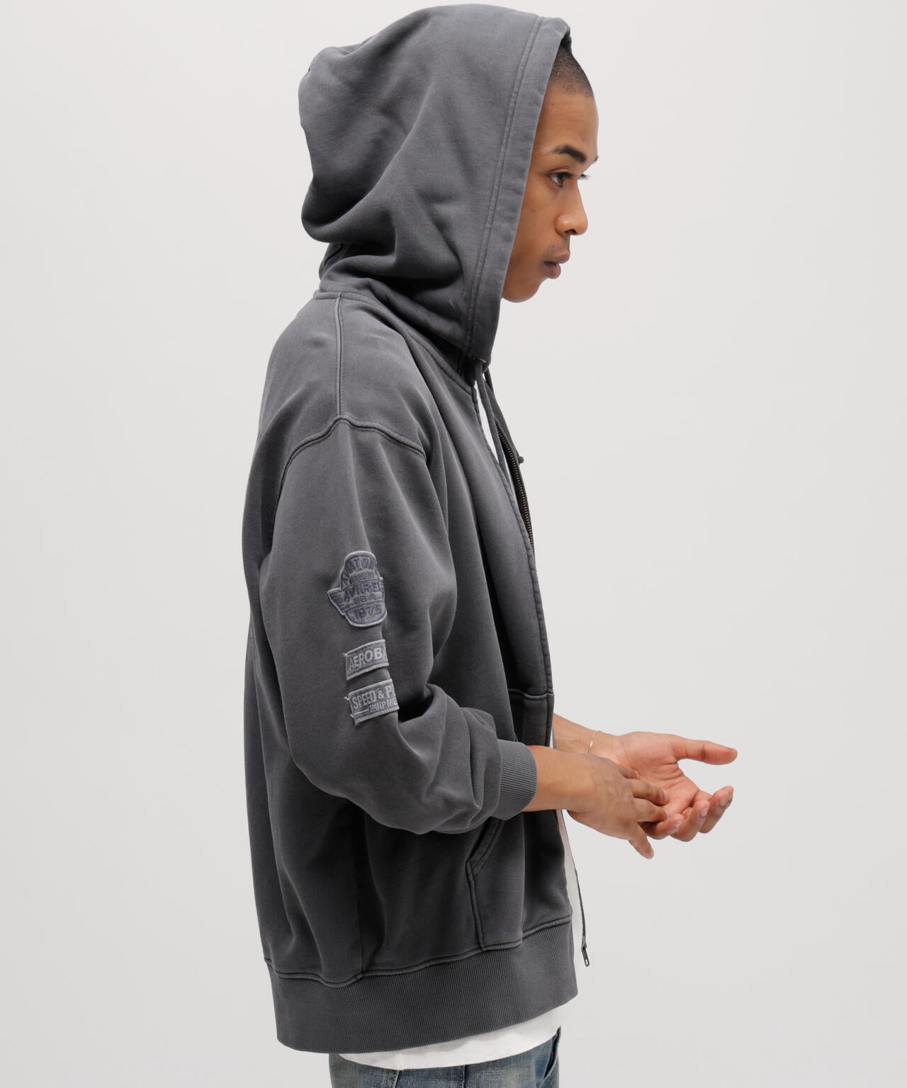 《50th Anniversary》FADE WASH ZIP UP PARKA