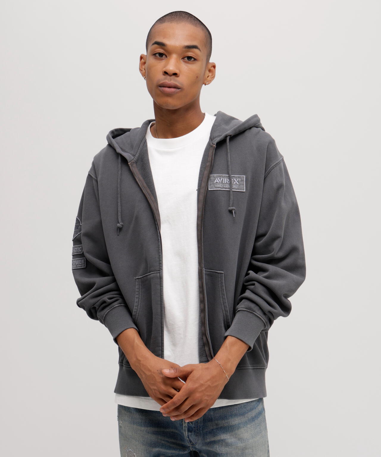 《50th Anniversary》FADE WASH ZIP UP PARKA