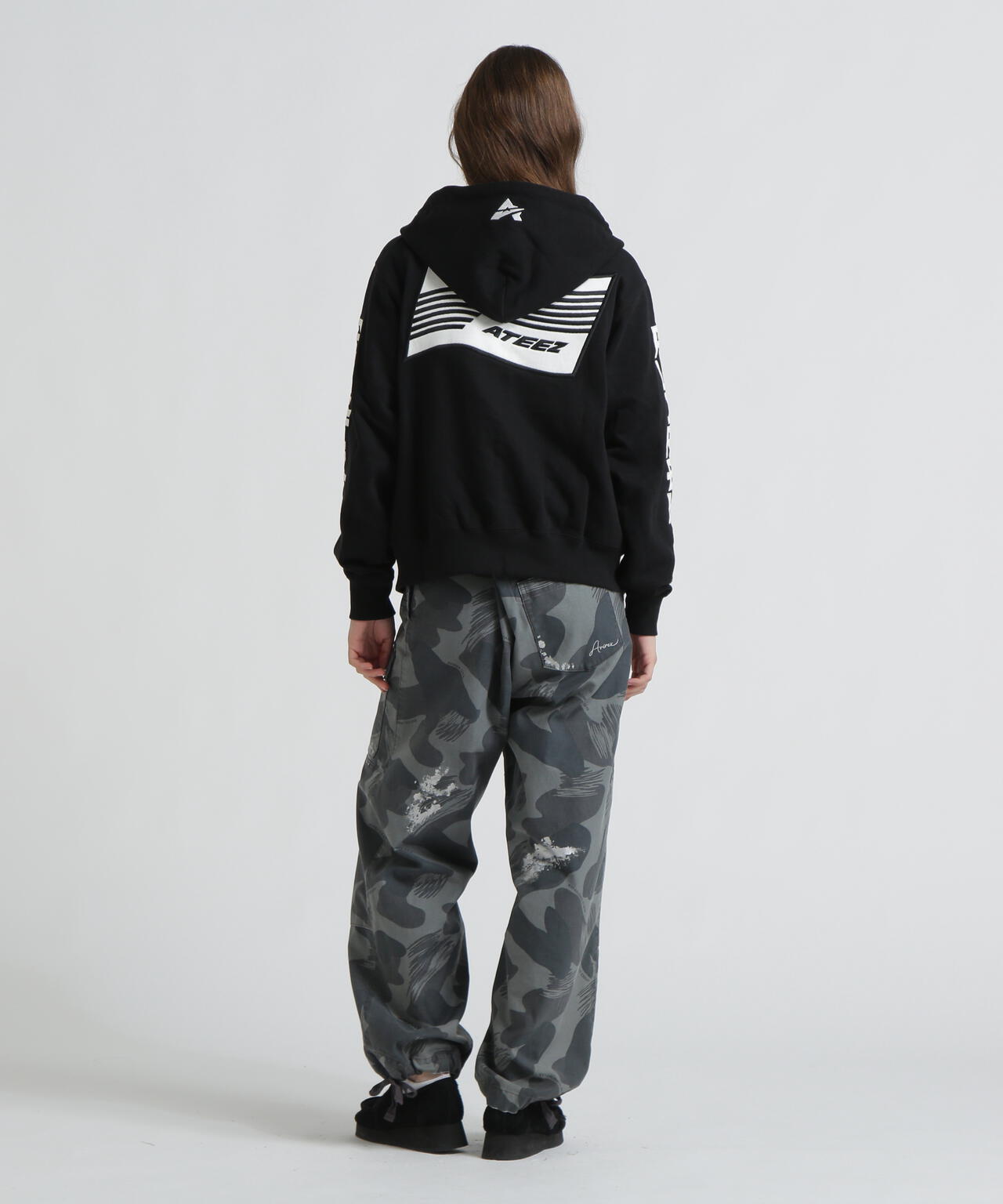 AVIREX × ATEEZ / SLEEVE LOGO PARKA