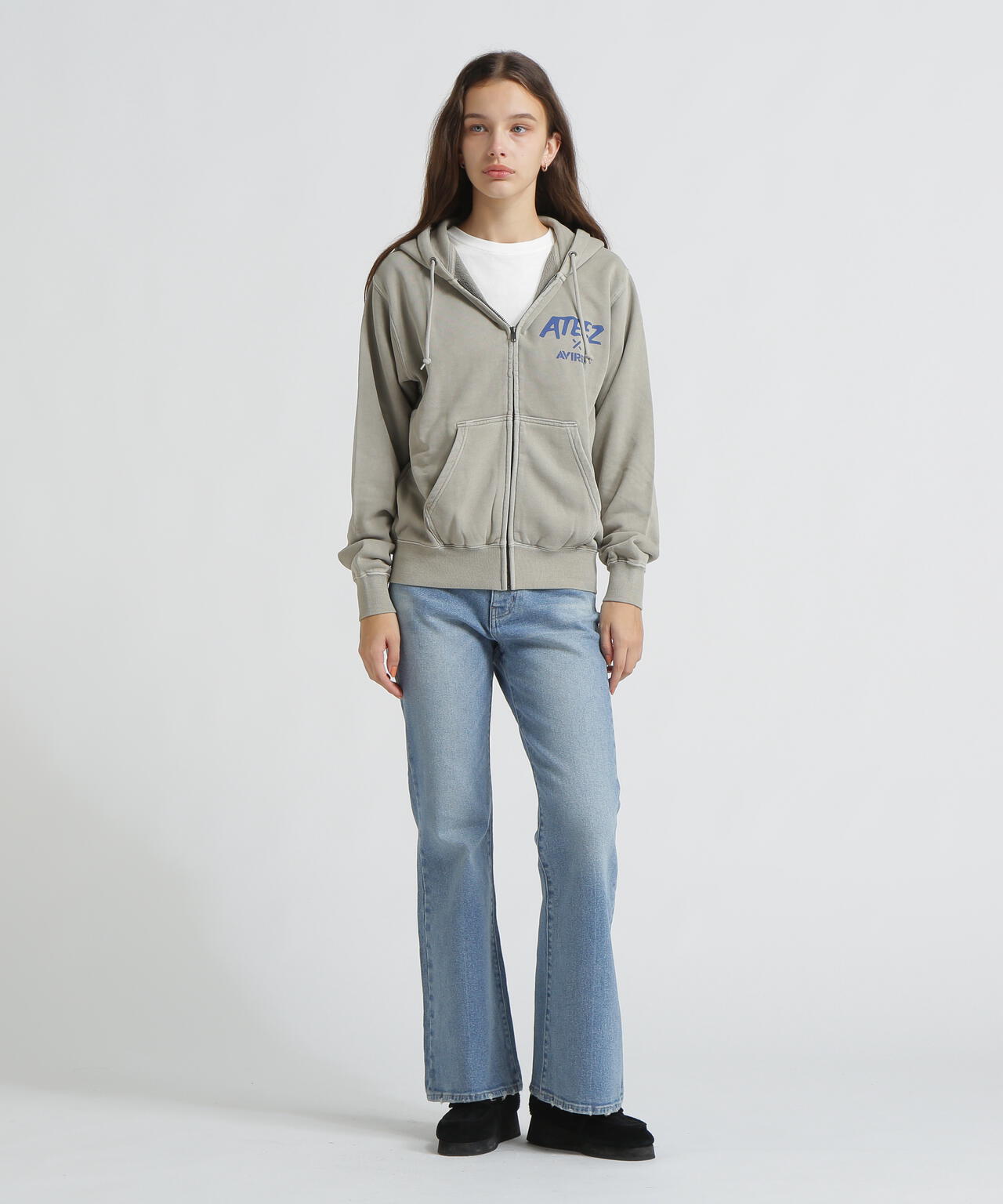 AVIREX × ATEEZ / FADE WASH PARKA ”ADVENTURE”