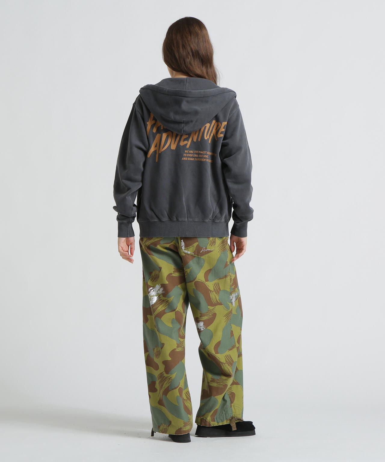 AVIREX × ATEEZ / FADE WASH PARKA ”ADVENTURE”