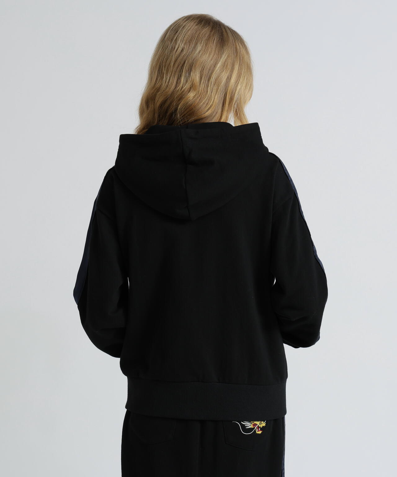《SOUVENIR COLLECTION》WOMAN/SATIN SKA COMBI PARKA