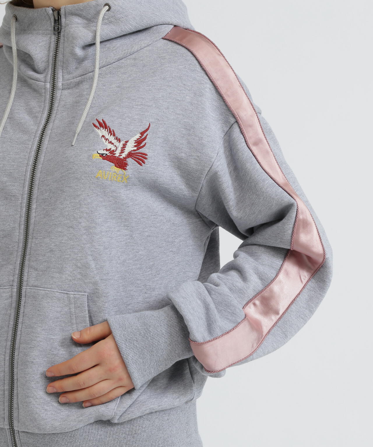 《SOUVENIR COLLECTION》WOMAN/SATIN SKA COMBI PARKA