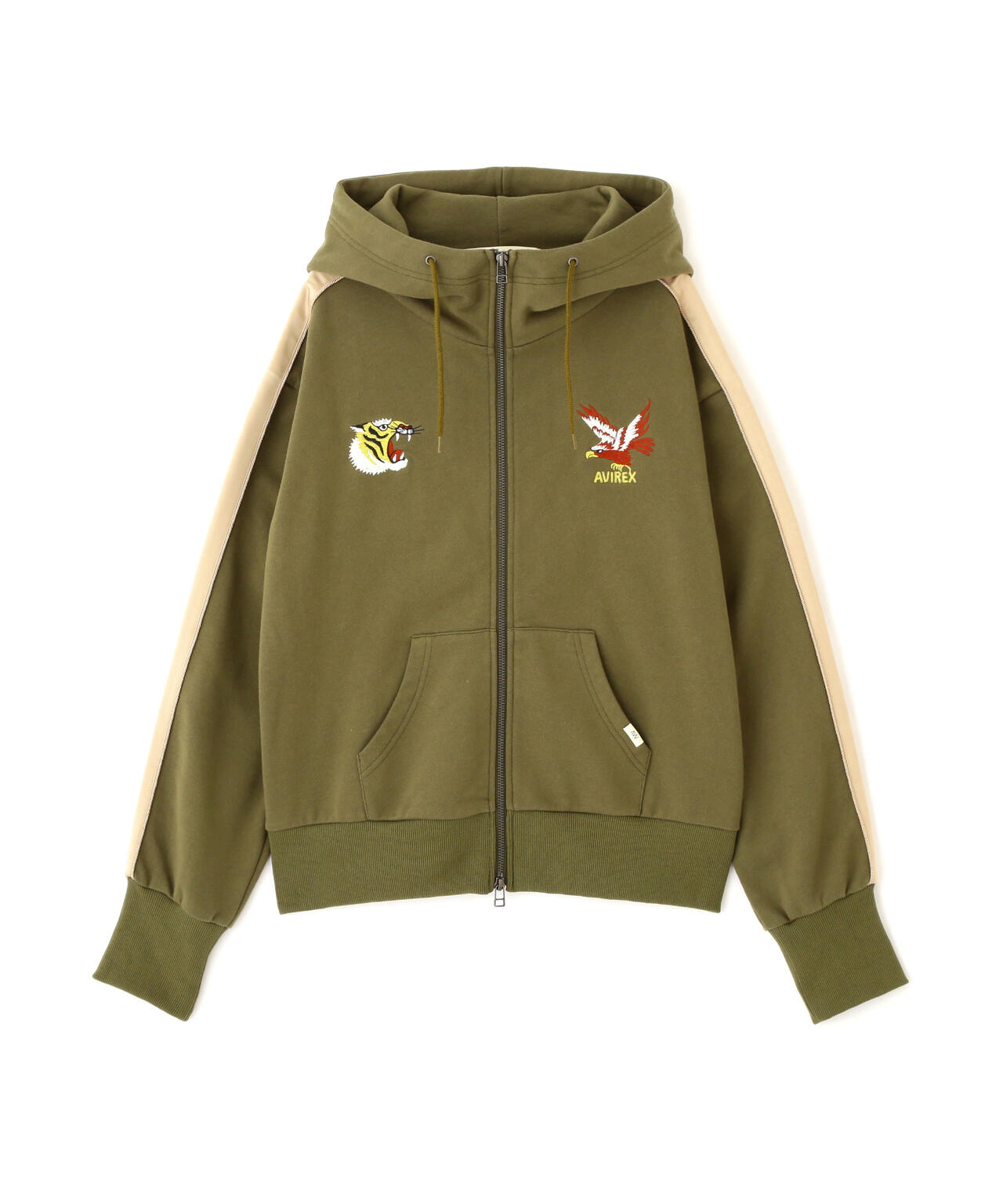 《SOUVENIR COLLECTION》WOMAN/SATIN SKA COMBI PARKA