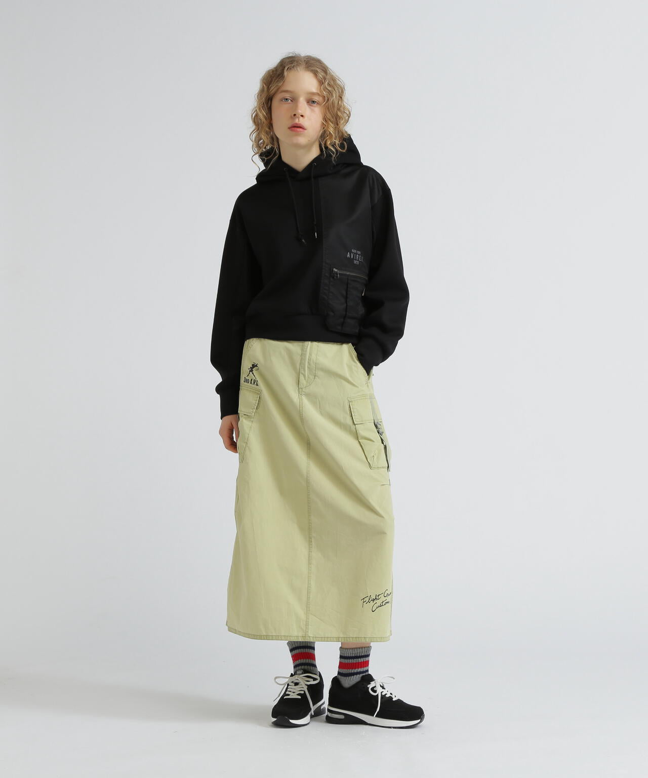 NYLON PATCH COMBI PARKA/ナイロンパッチコンビパーカー