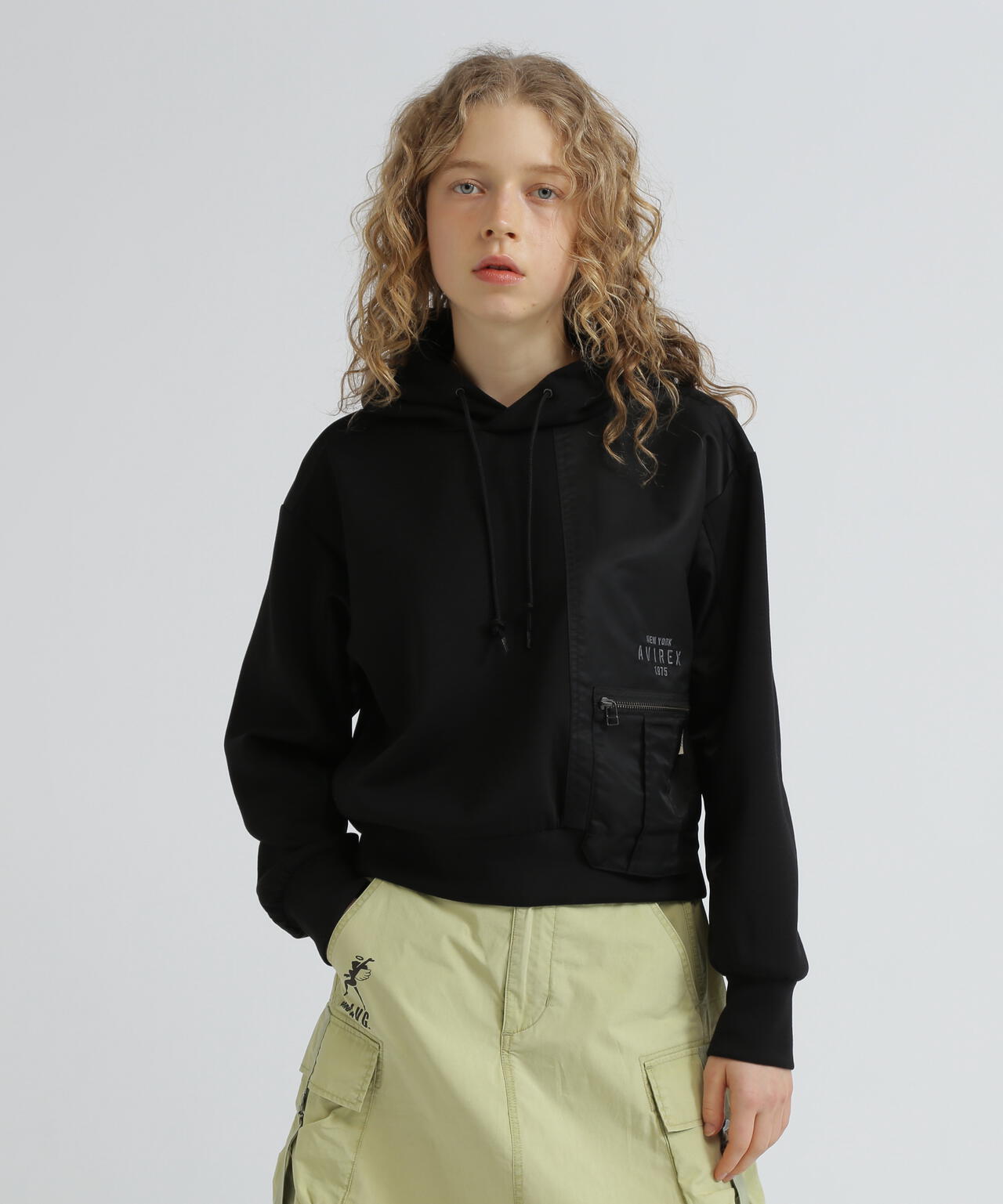 NYLON PATCH COMBI PARKA/ナイロンパッチコンビパーカー