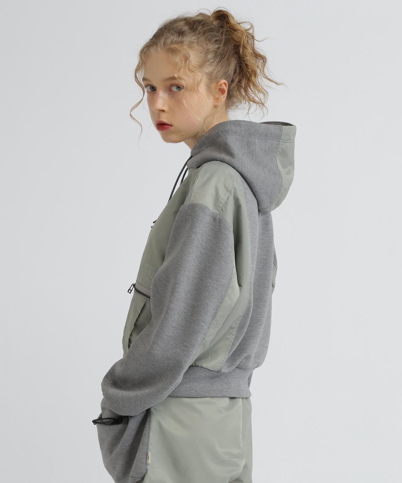 NYLON PATCH COMBI PARKA/ナイロンパッチコンビパーカー