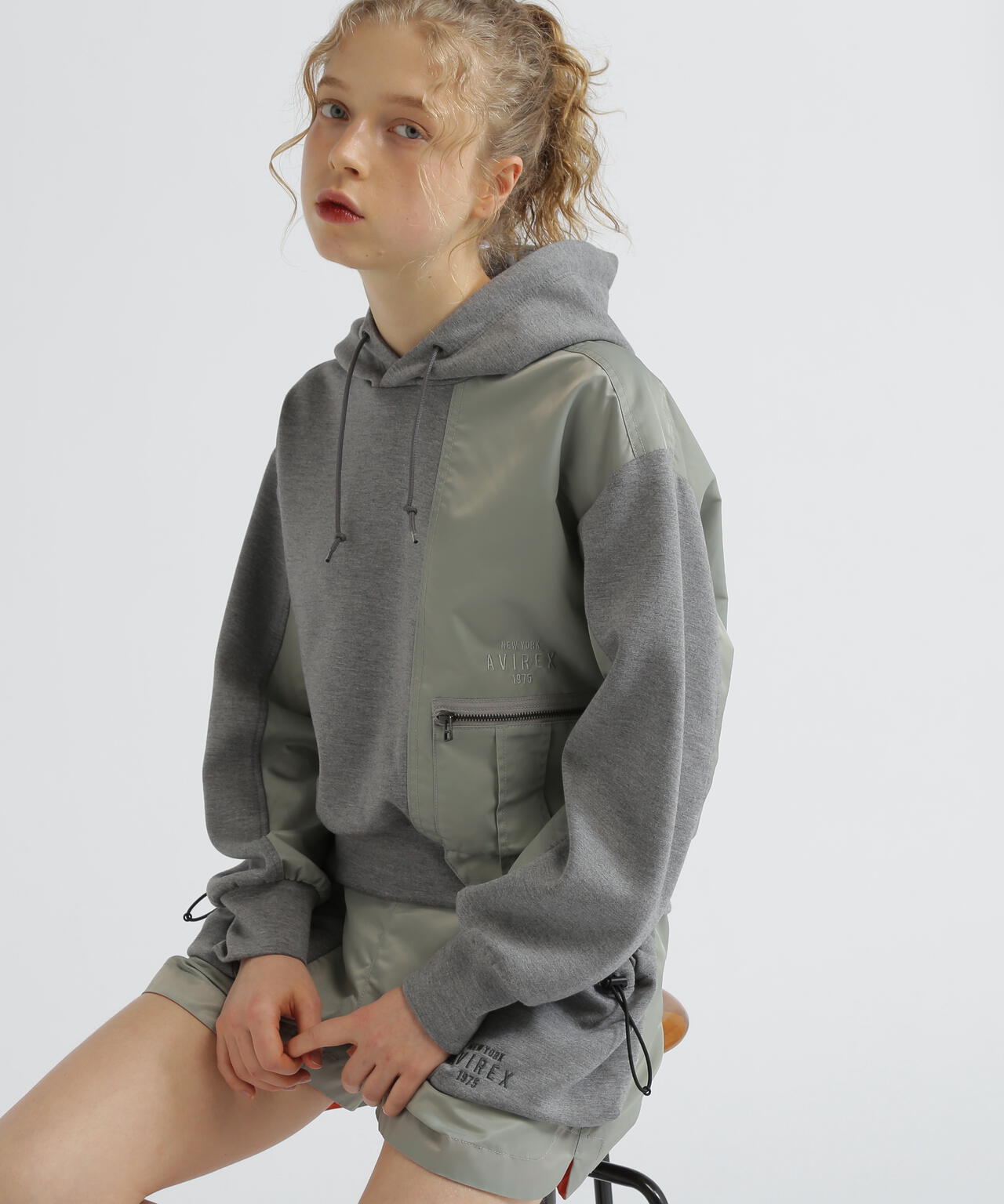 NYLON PATCH COMBI PARKA/ナイロンパッチコンビパーカー