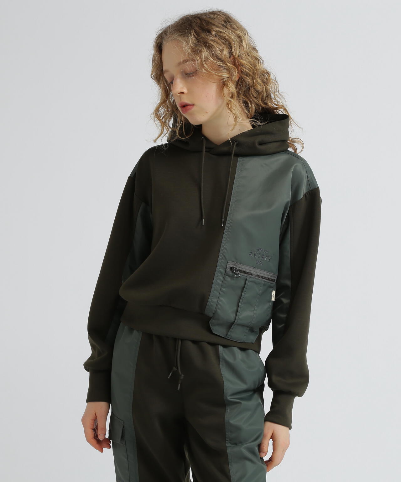 NYLON PATCH COMBI PARKA/ナイロンパッチコンビパーカー