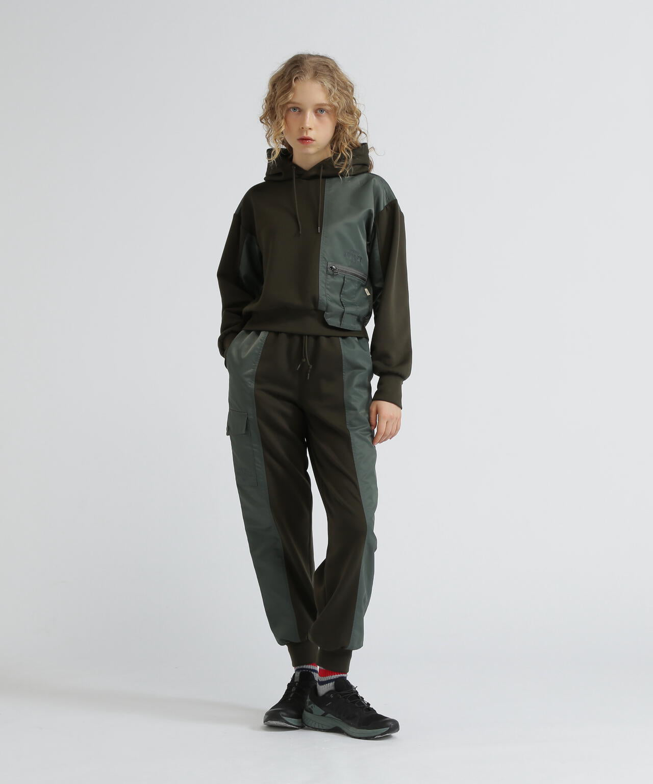 NYLON PATCH COMBI PARKA/ナイロンパッチコンビパーカー