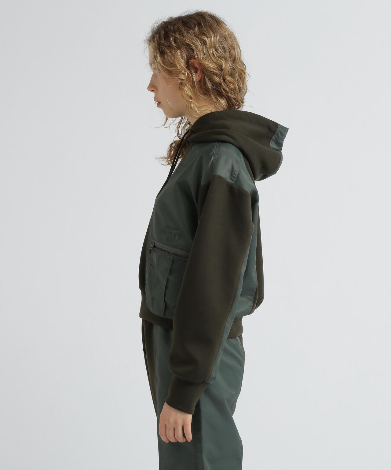 NYLON PATCH COMBI PARKA/ナイロンパッチコンビパーカー