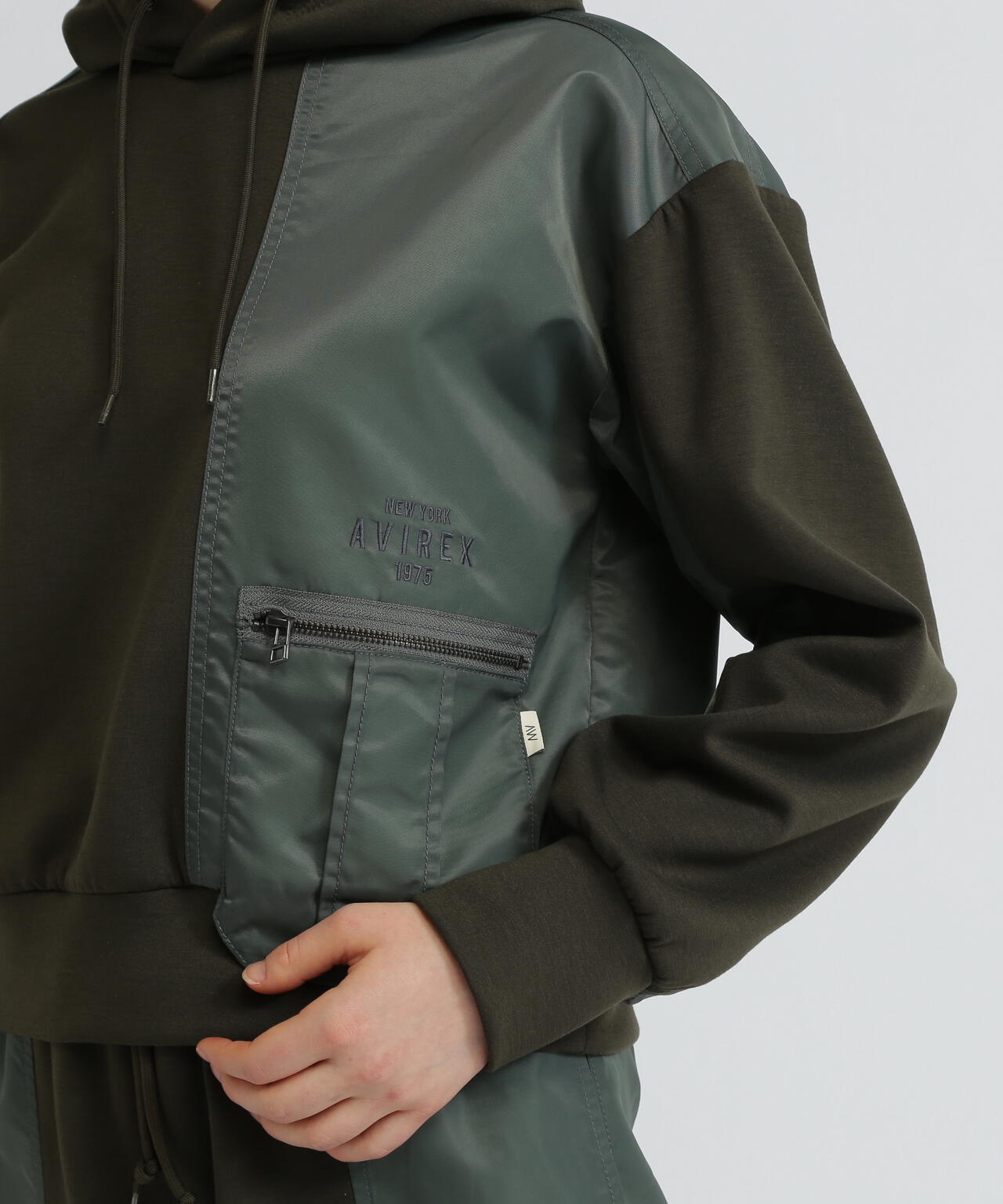 NYLON PATCH COMBI PARKA/ナイロンパッチコンビパーカー